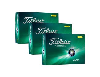 AVX Golf Balls - Yellow - 3 Dozen