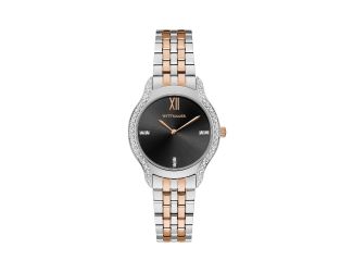 Ladies Bracelet from the Black Tie Collection, Diamond Case- Two Tone