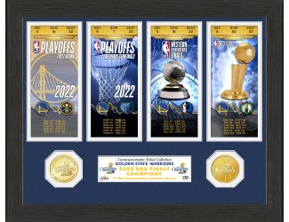Golden State Warriors 2022 NBA Champs Ticket Collection