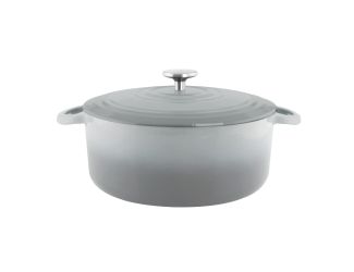 7 qt. Round Cast Iron Dutch Oven Marigold