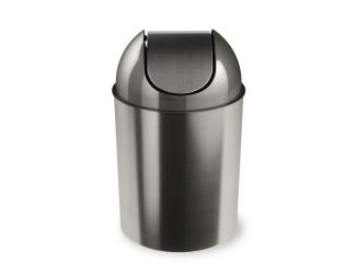 Mezzo Trash Can 2.5G Nkl/Slvr