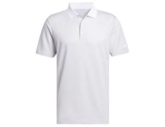 Adidas Ottoman Stripe 2024 Golf Polo - White/Grey Two/XL