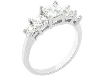 5 Stone Anniversary Ring