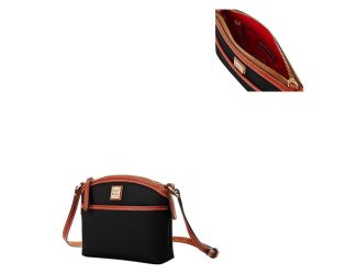 Pebble Grain Domed Crossbody