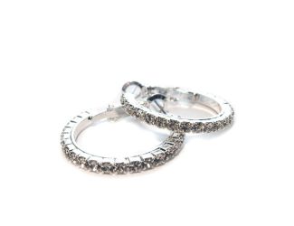 Cz Hoop Earrings