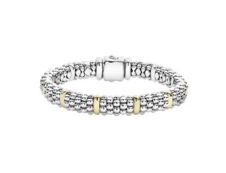 Beaded Bracelet With Gold Size Medium