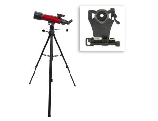Red Planet Series Telescope w/ Smartphone Adapter Bundle