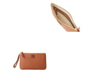 Pebble Grain Large Wristlet