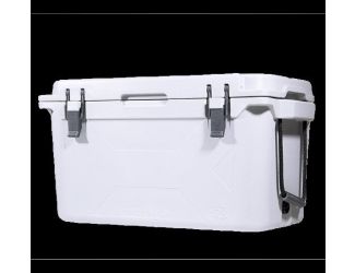 White 50 QT Bison Cooler