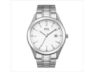 TFX dist by Bulova Men's Silver Bracelet Watch