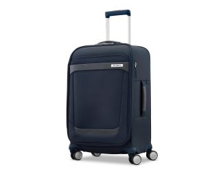 Elevation Plus Carry-On Expandable Softside Spinner Midnight Blue