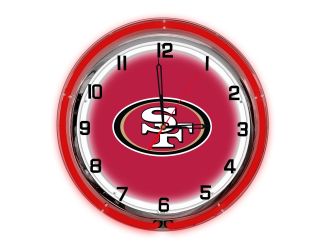 San Francisco 49ers 18" Neon Clock