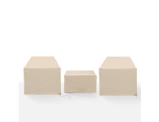 3Pc Outdoor Furniture Cover Set
