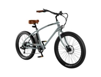 Chatham Rev 2 Beach Cruiser Electric Bike - 18" Frame Anchor Gray