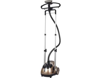 Dual Bar Garment Steamer with Accessories - Gold