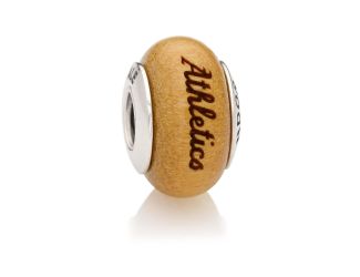 Paul Amarelo Wood Charm, Oakland Athleti