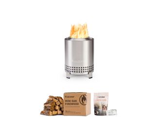 Mesa Tabletop Pit + Box of Mini Wood + Starter Pack Stainless