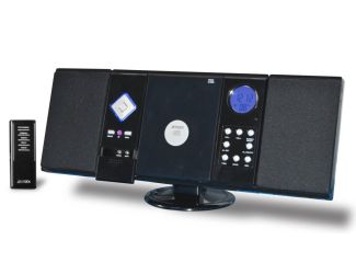 Wall Mountable CD System with AM/FM Radio & Remote
