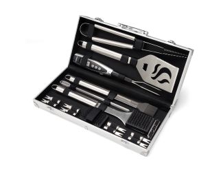 20pc Deluxe Stainless Steel Grill Set