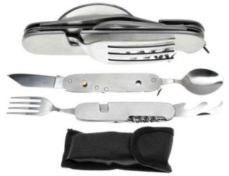 6-in-1 Camping Stainless Steel Detachable Knife