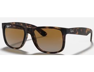 Ray-Ban Justin Men's Sunglasses Polarized Size 55