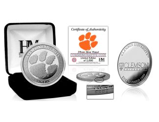 Clemson University Tigers Silver Mint Coin
