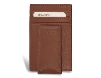 Onyx Leather Mag Card Case Size 2.75"x4.5"