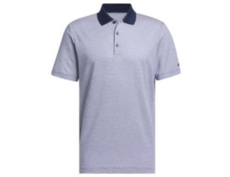 Adidas Ottoman Stripe 2024 Golf Polo - Navy/White/XXL