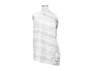 Boppy Nursing Cover Gray Watercolor Stripes