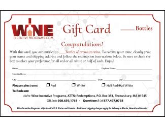 Wine Galaxy's Wine Gift Card - 12 bottles, All White