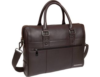 The Gotham Pebble Grain Briefcase Size 18"