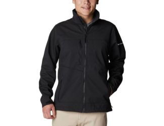 Mens Ascender II Softshell Jacket-Black-2X