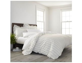 Comfort Wash Brooke Full Queen Comforter Set - (Gray)