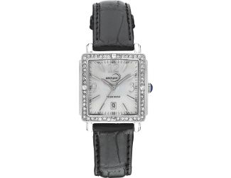 Ladies Black Square Watch