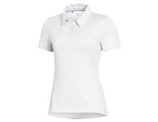 Under Armour T2 Green Women's Golf Polo - White-R/XL