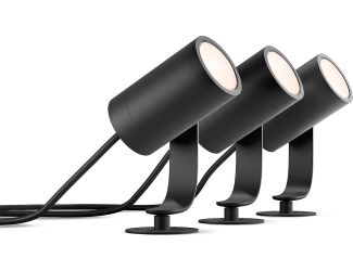 Philips Hue Lily White/Color Outdoor Spotlight Base Kit (600 lumens)