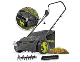 13" 12 Amp Electric Dethatcher w/Collection Bag