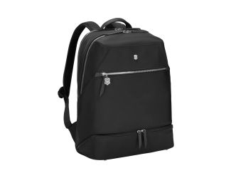 Victoria Signature 15" Deluxe Backpack with 10" Tablet Pocket Black