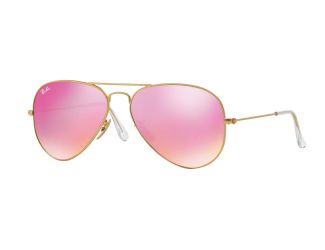 Aviator Sunglasses - Cyclamen Flash