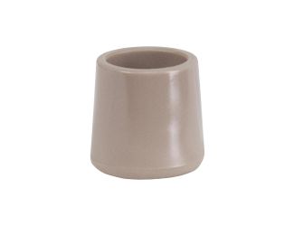 Beige Replacement Foot Cap for Beige and Brown Plastic Folding Chairs