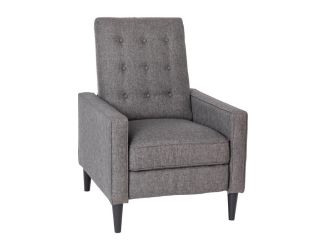 Ezra Gray Modern Pushback Recliner