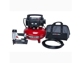 6 Gal Pancake Compressor w/ Brad Nailer