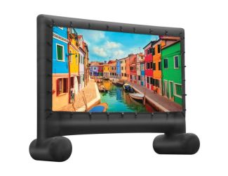 120" Indoor/Outdoor Portable Inflatable Projector Screen