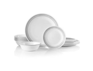 Mystic Gray 18pc Dinnerware Set
