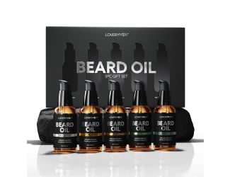 LOVERYMen Deluxe Beard Oils Size 5 Pieces