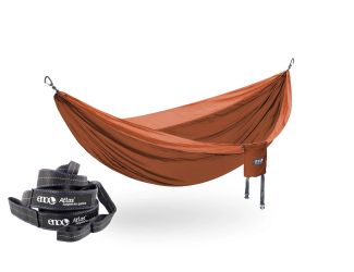 DoubleNest Hammock with Straps - Canyon/Coral