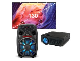 iLive Mini Projector Bundle