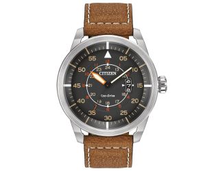 Men's Grey SS Avion Watch