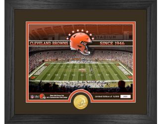 Cleveland Browns Stadium Bronze Coin Photo Mint