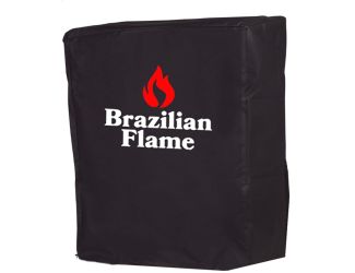 5-Skewer Rotisserie BBQ Grill Cover Waterproof, Tearproof, and UV Resistant PVC-Coated Polyester in